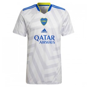 Koszulka CA Boca Juniors Wyjazdowe Stroje Piłkarskie 2021/22 Krótki Rękaw
